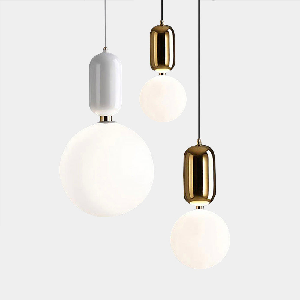 Sphere pendant lights