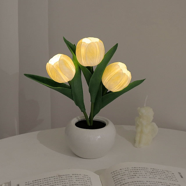 LED Tulip Flower Lamp