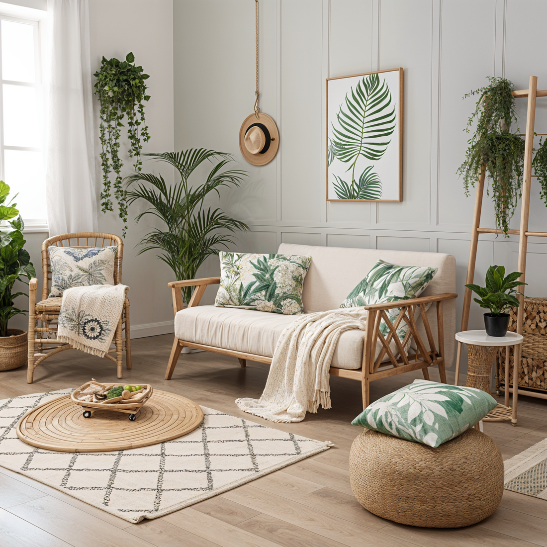 6 Inspiring Ways to Incorporate Tropical Prints in Your Nordic Home Décor