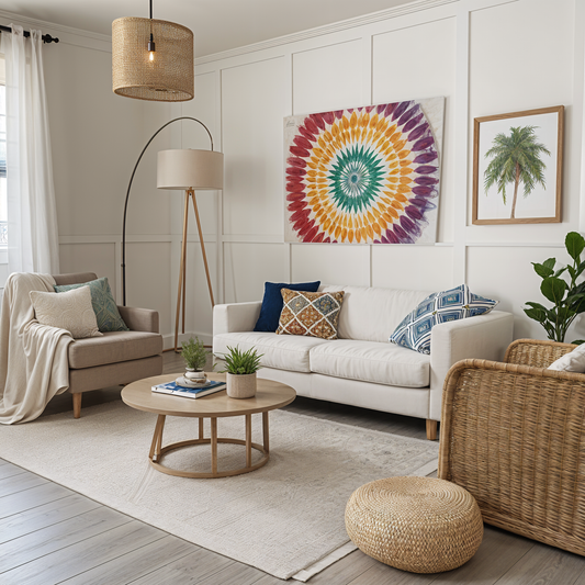 4 Inspiring Ways to Decorate with Tie-Dye Patterns in Nordic Style