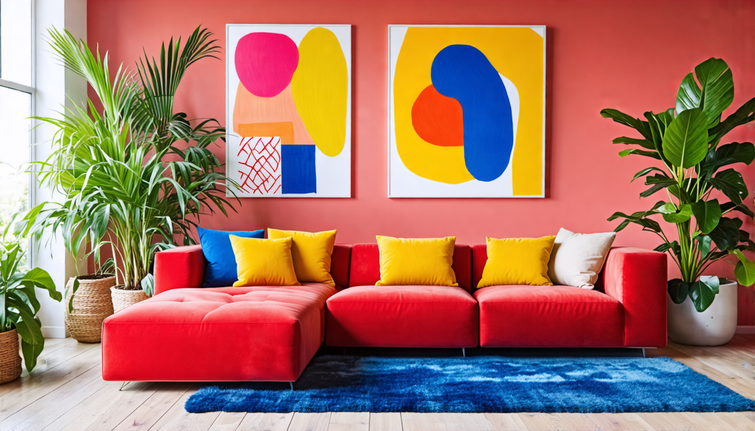 Transform your home with vibrant hues using our expert tips on incorporating bold colors into your d