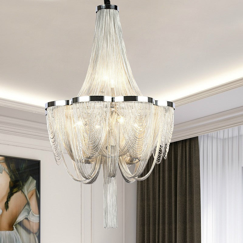 Modern Style Luxury Fringe Chandelier