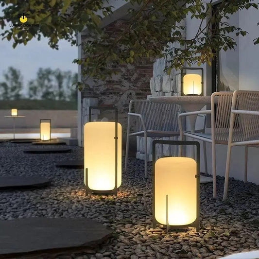 Modern Terrace Garden Outdoor Lamps