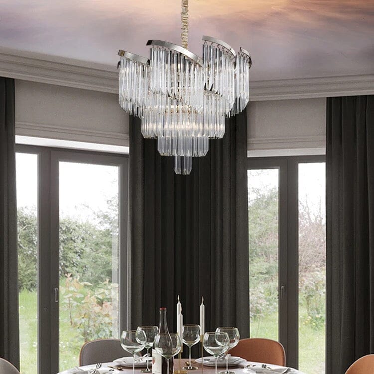 Waterloo Crystal Ceiling Fixture