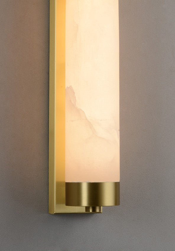 Modern Marble Wall Lamp in Chinese Style for Bedroom, Living Room