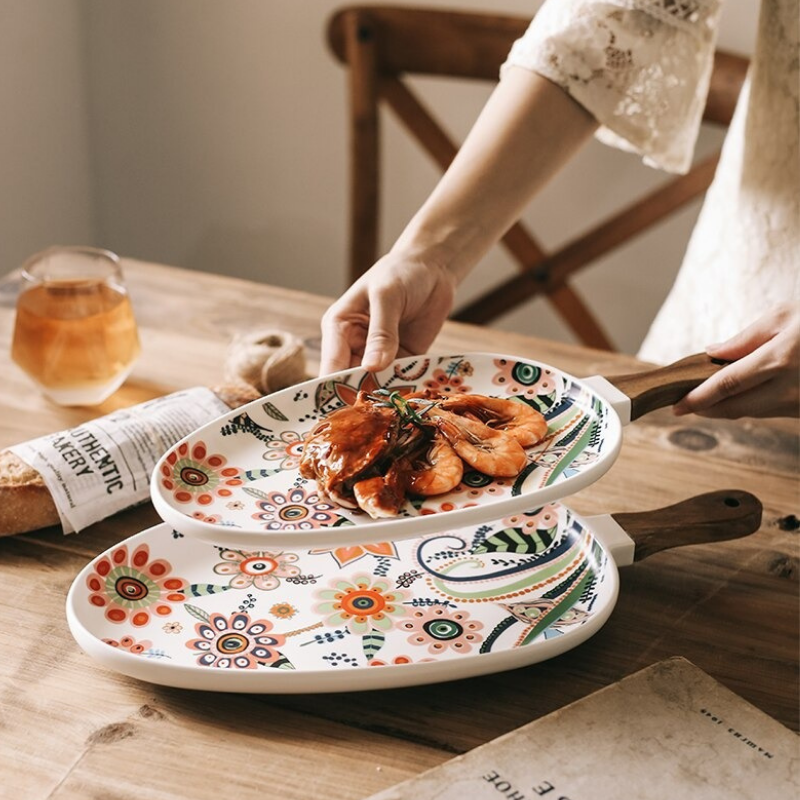 Klastiva™ Floral Dinner Plate - Nordic Side - 