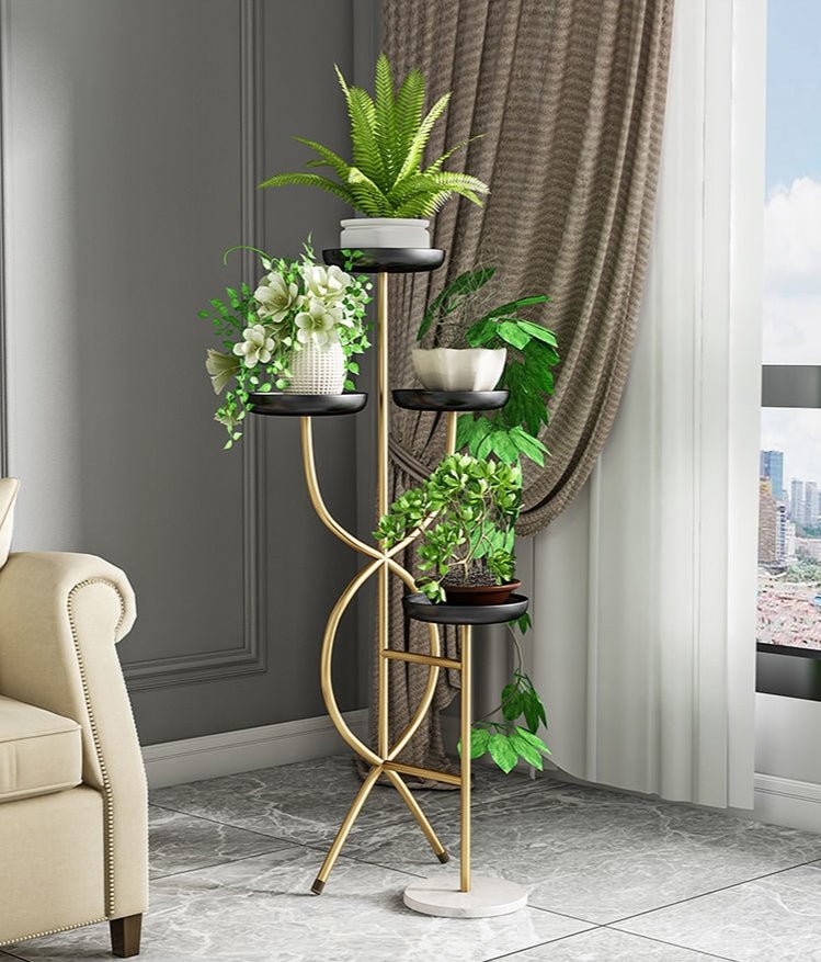 Multi-Layer Iron Flower Stand