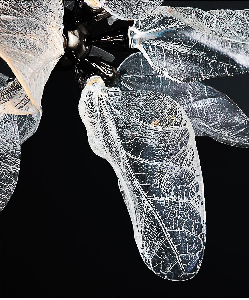 Irsina | Creative LED Chandelier in the Shape of Leaf for Living Room, Kitchen