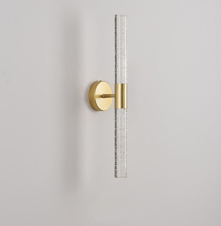 Modern Golden Wall Lamp in Minimalistic Style for Bedroom, Corridor