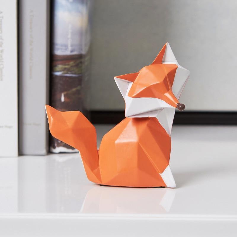 Decorative Fox Figurines - Nordic Side - decorative, figurines, fox