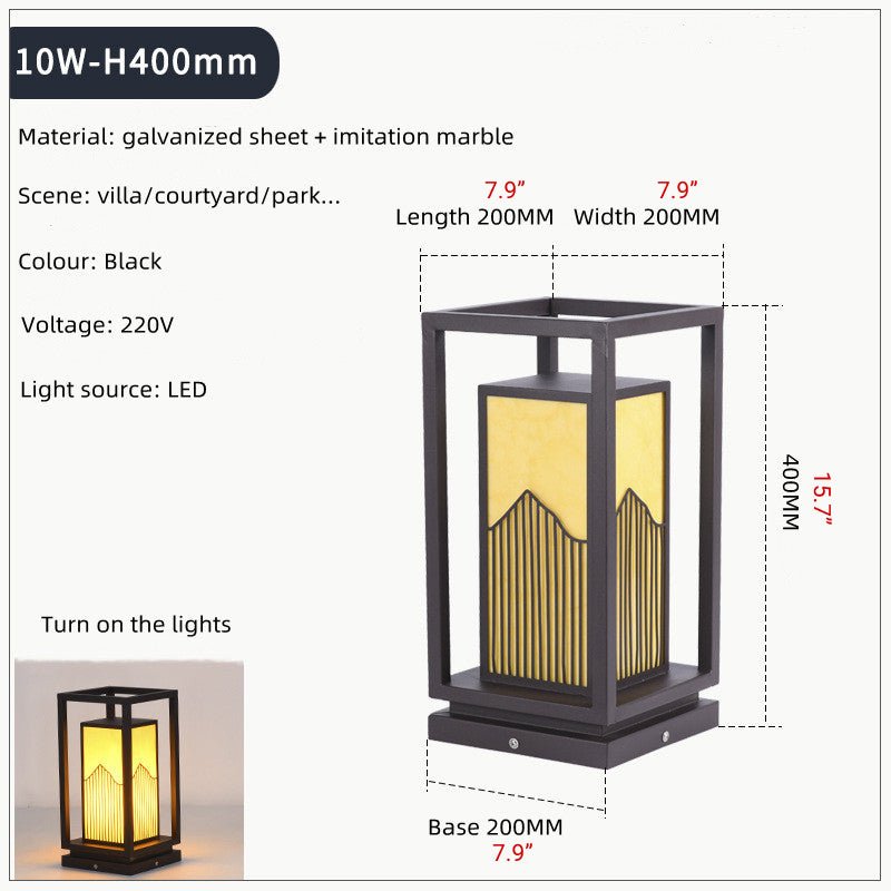 Modern Outdoor Waterproof Lawn Light Made in Chinese Style