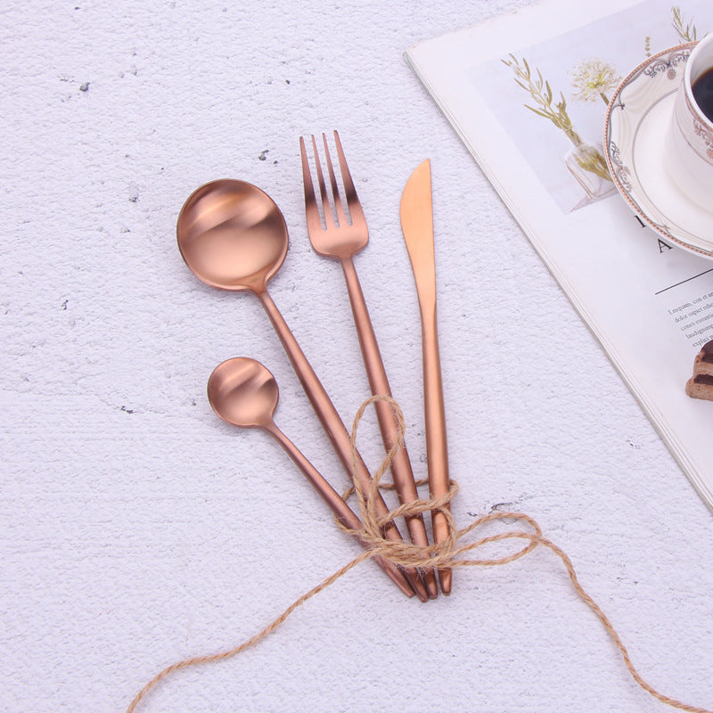 Maison Rose Gold Cutlery Set