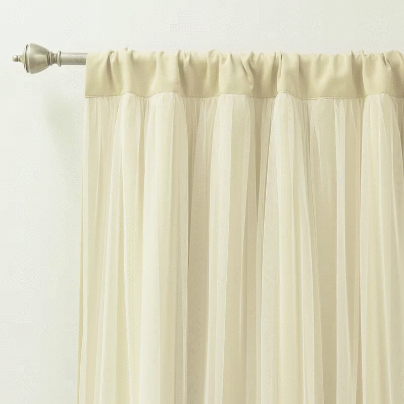 Amarante Tulle Curtain