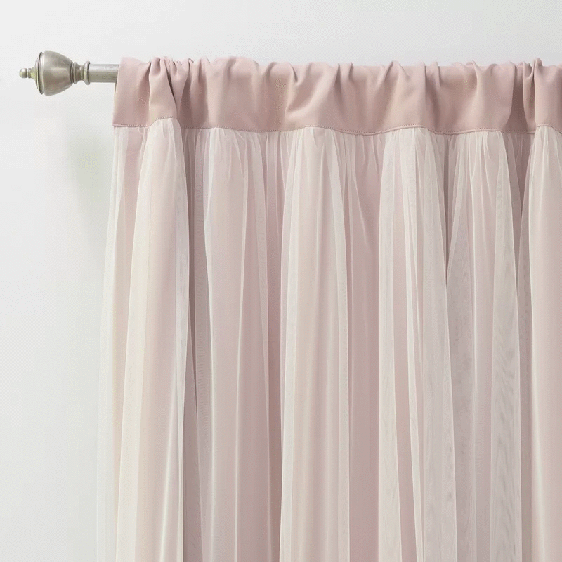 Amarante Tulle Curtain