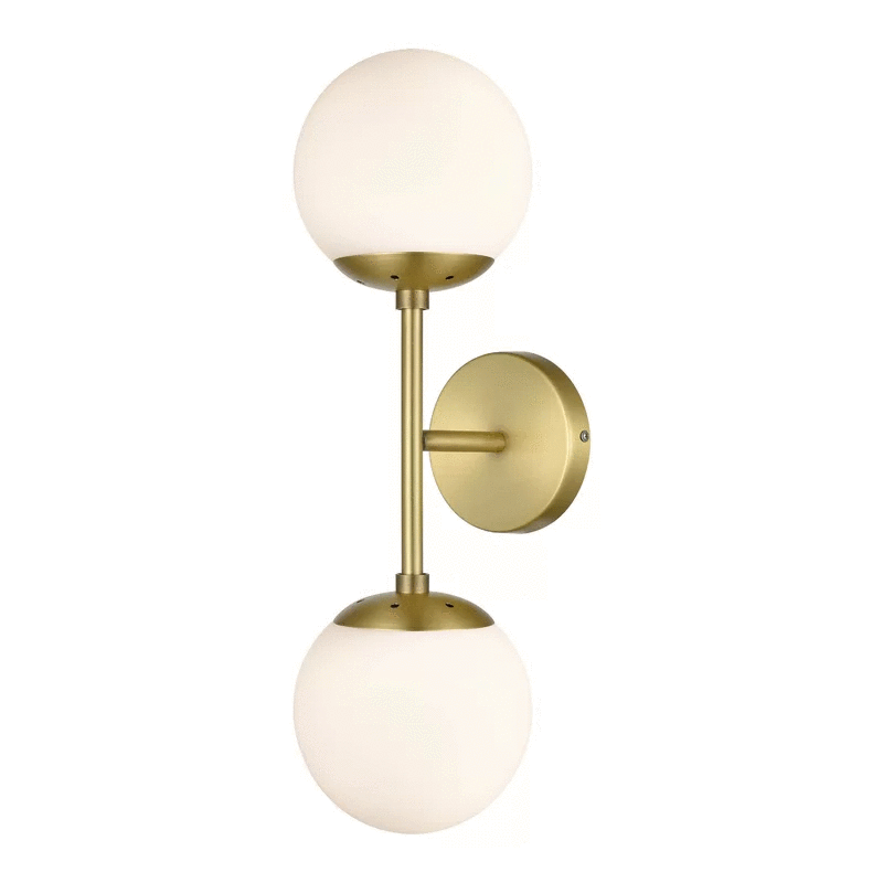 Assis Spherical Glass Wall Sconce