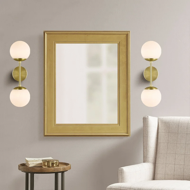 Assis Spherical Glass Wall Sconce