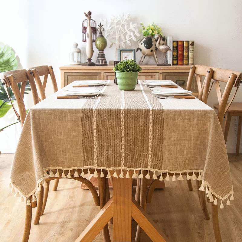 Dagda Elegant Cotton Tablecloth