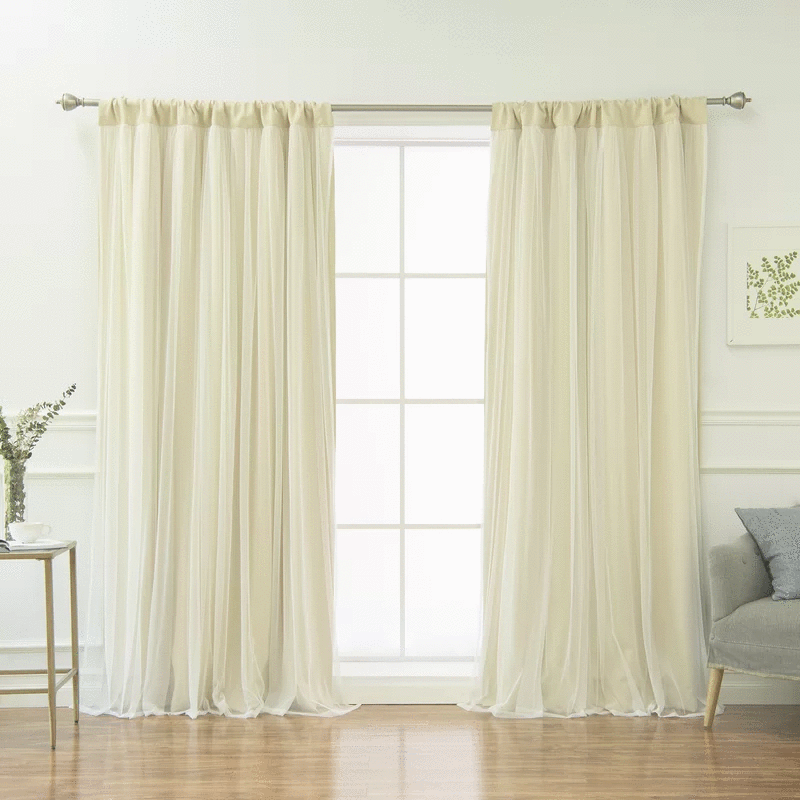 Amarante Tulle Curtain