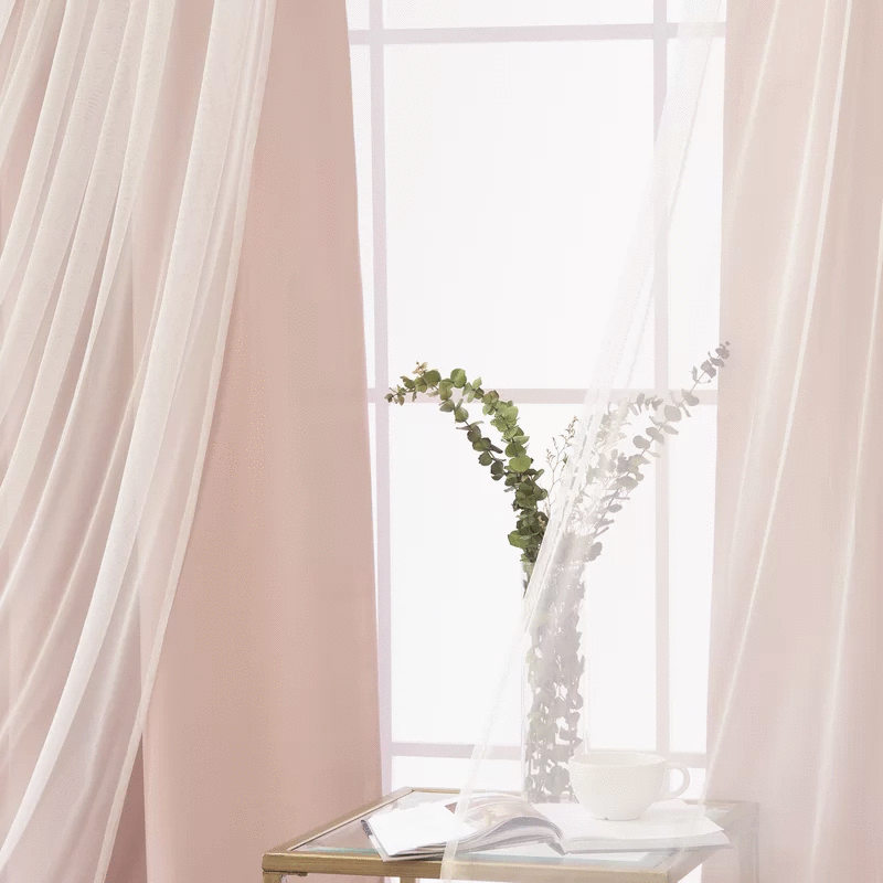 Amarante Tulle Curtain