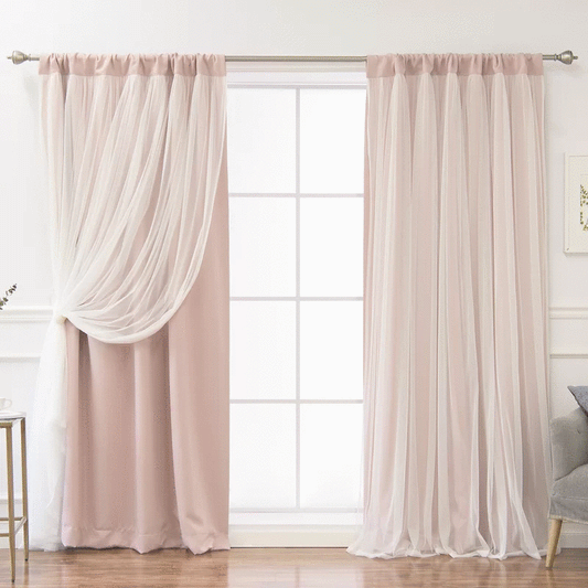 Amarante Tulle Curtain