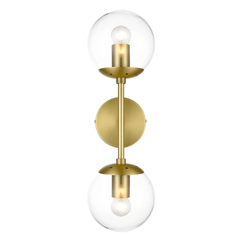 Assis Spherical Glass Wall Sconce