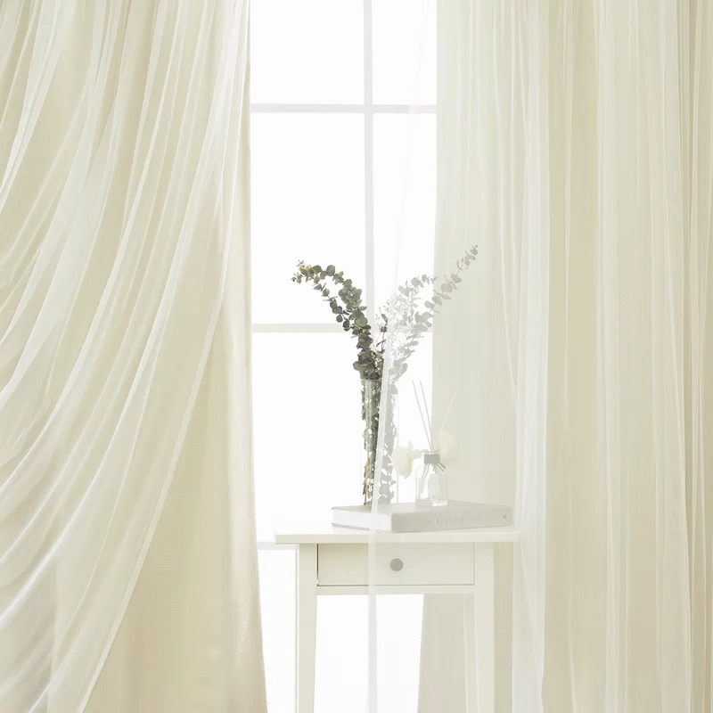 Amarante Tulle Curtain