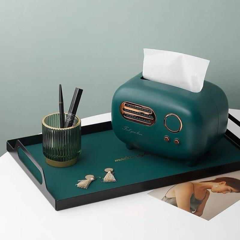 Radio Retro Radio Tissue Box Cover