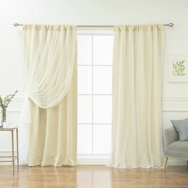 Amarante Tulle Curtain