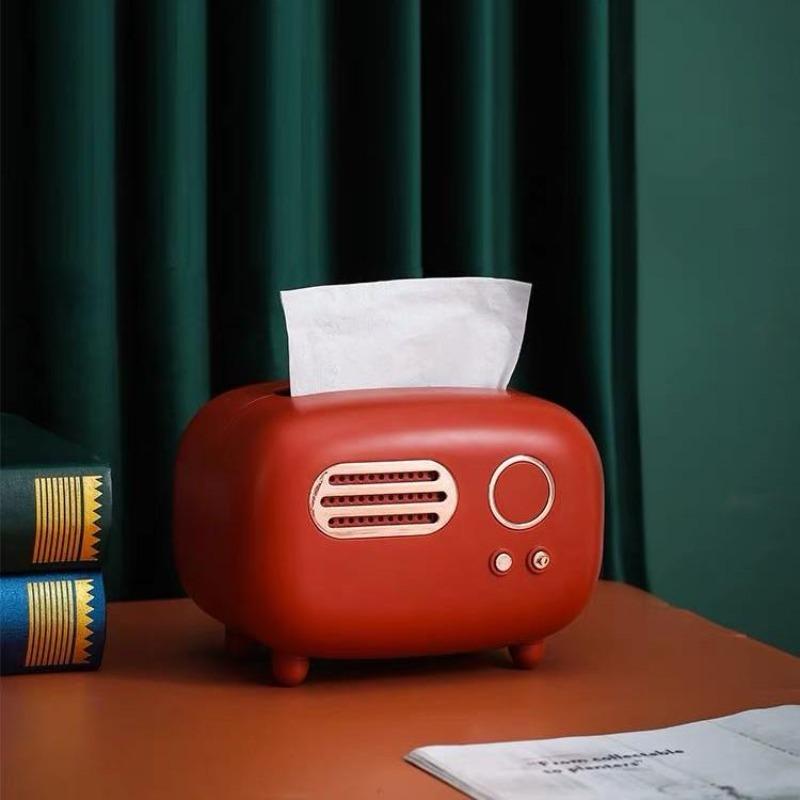 Radio Retro Radio Tissue Box Cover