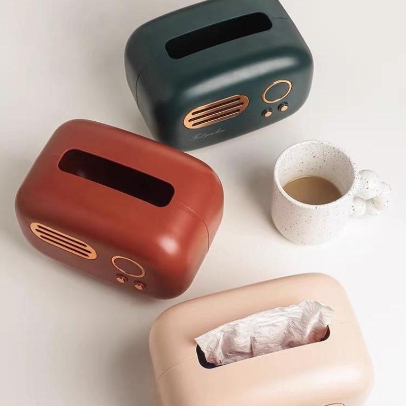 Radio Retro Radio Tissue Box Cover