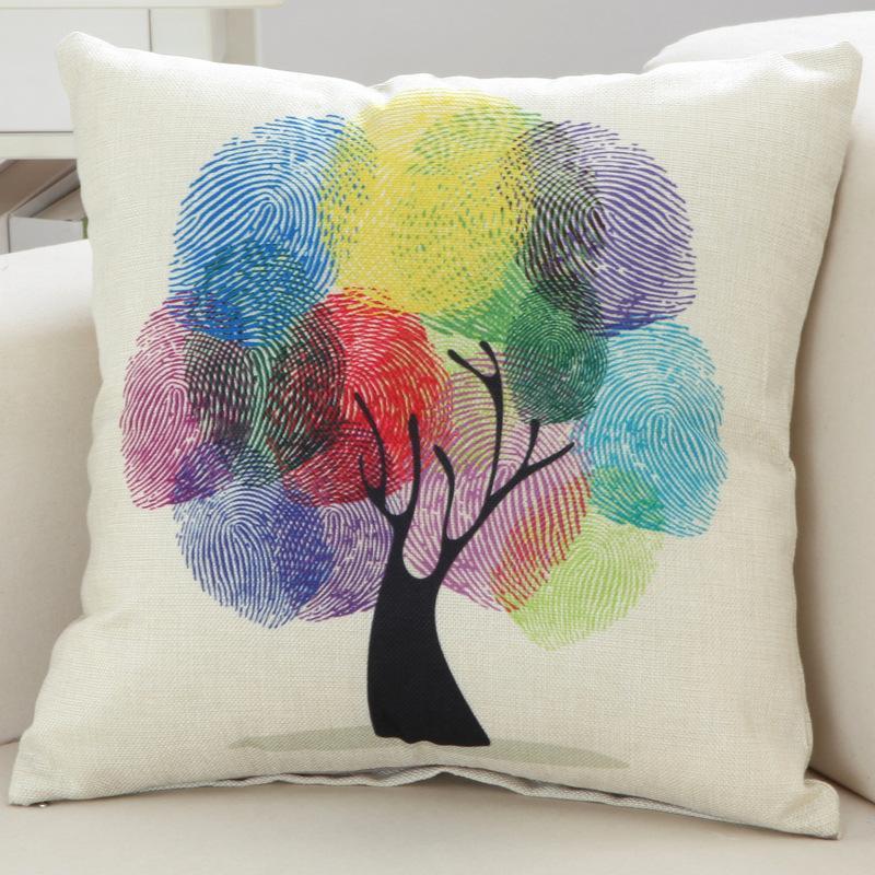 Earth's Spectrum Cushion - Nordic Side - bis-hidden, home decor, throw pillow