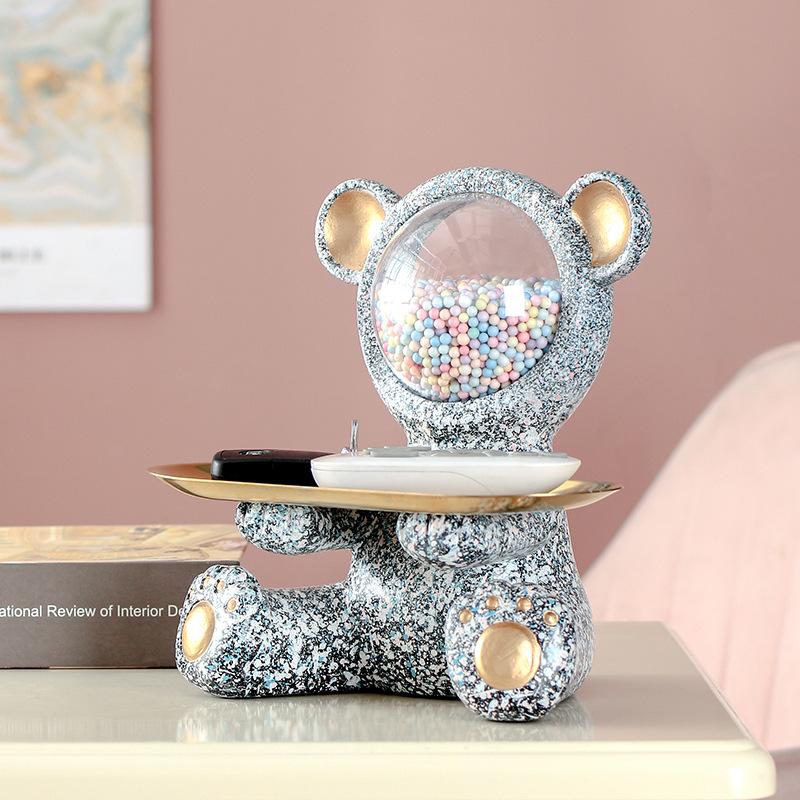 Dolega Bear Tray Decorative Accent