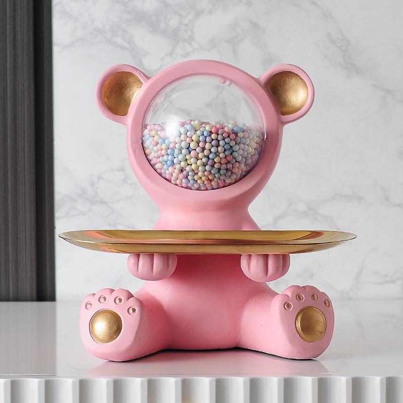 Dolega Bear Tray Decorative Accent