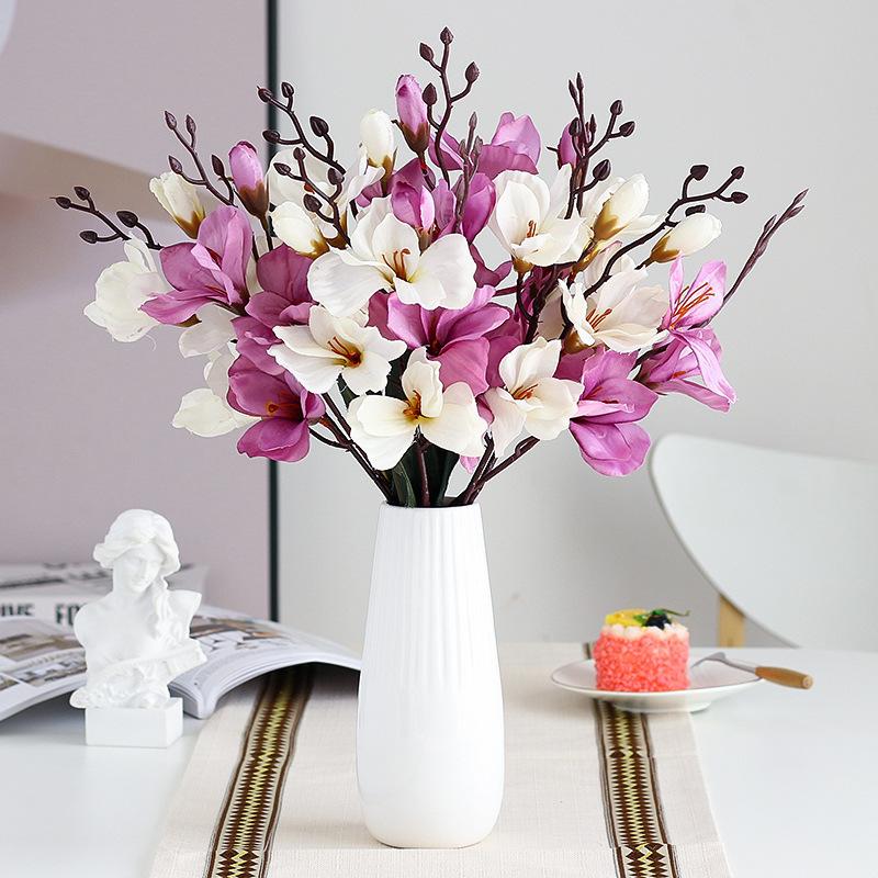 Artificial Realistic Magnolia Bouquet