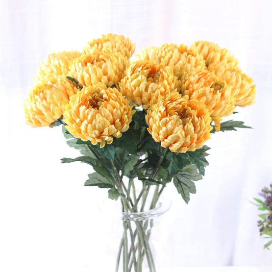 Artificial Chrysanthemum Bouquet (10pcs)