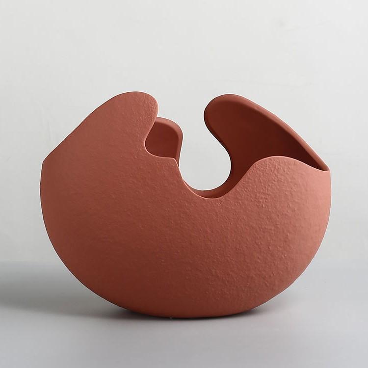 Eggshell Contemporary Eggshell Planter Vase