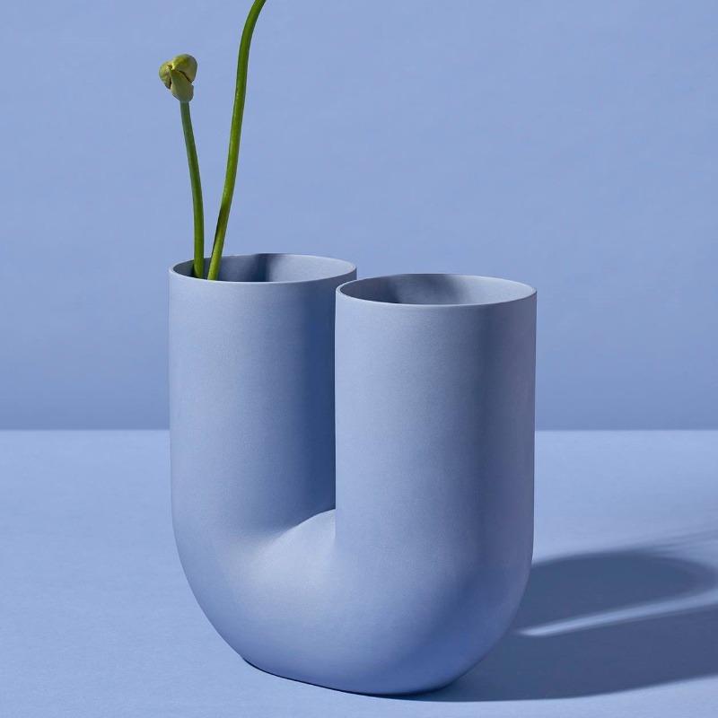 Double-Mouthed Contemporary Double-Mouthed Vase