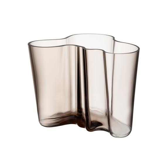 Abstract Scandinavian Crystal Vase - Abstract Waves