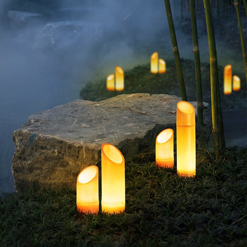 Waterproof Outdoor Bamboo Shape Garden Lamp