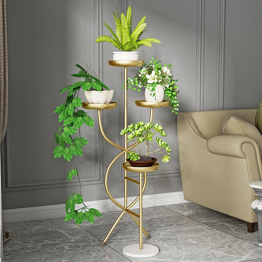 Multi-Layer Iron Flower Stand