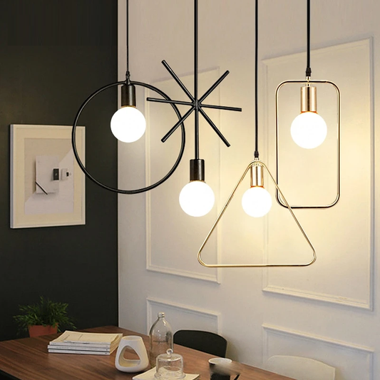 Nagle Geometric Shapes Pendant Light