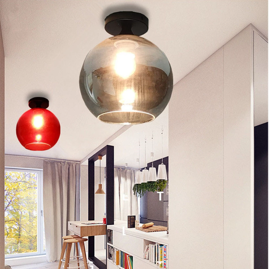 Aude - Vintage Glass Pendant Lamp LED