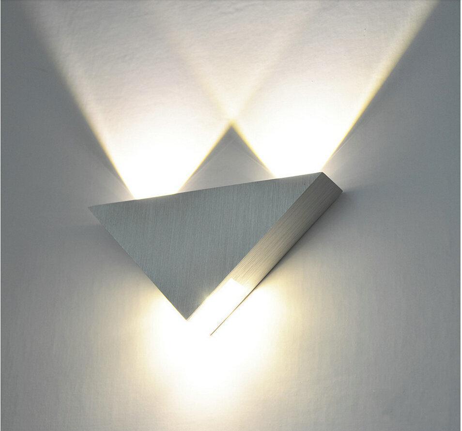 Modern LED Triangle Wall Lamp - Nordic Side - 09-28, best-selling-lights, lamp, LED-lamp, light, lighting, lighting-tag, modern, modern-lighting, modern-nordic, nordic, sconce, wall-lamp