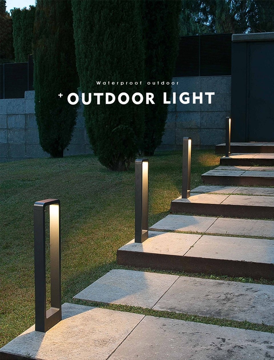 Modern Waterproof Garden Lawn Lamp