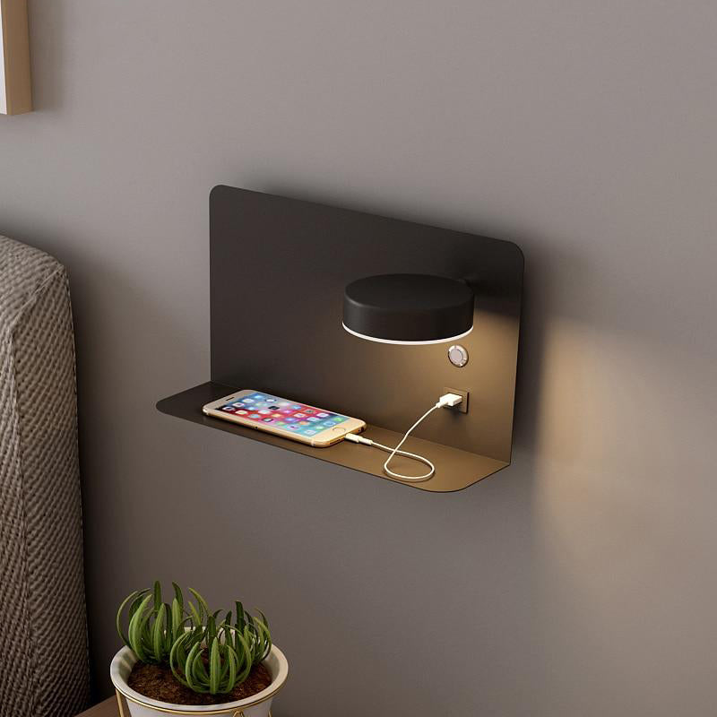 USB Bedside Wall Light