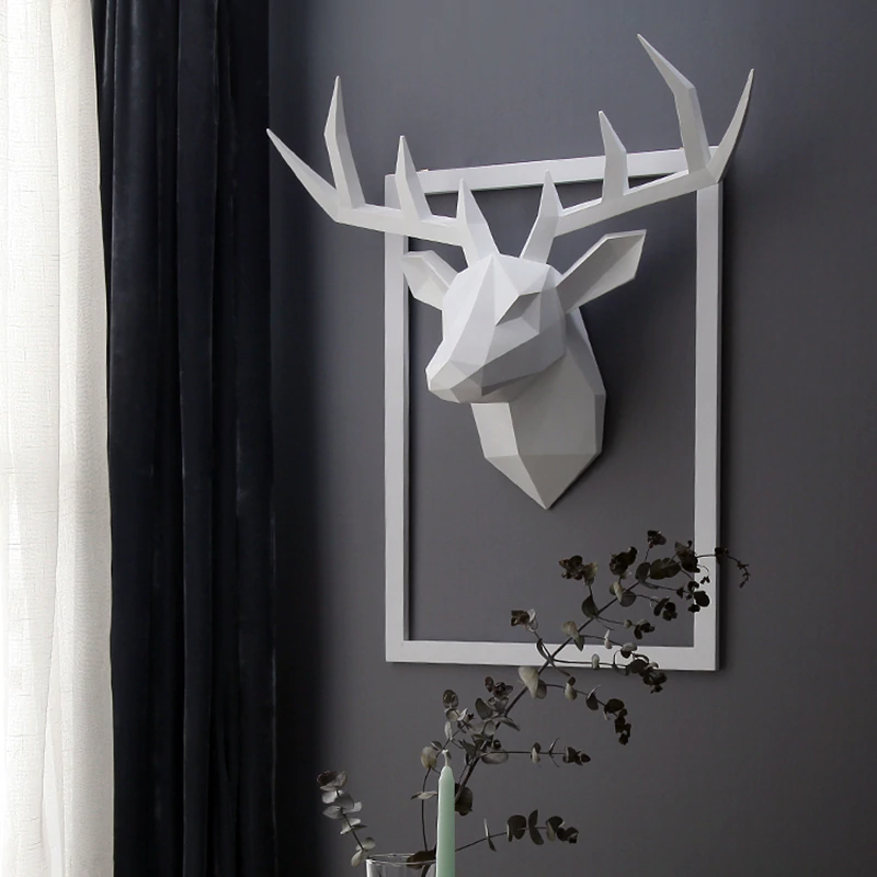 Modern Deer Statue Decorative Art