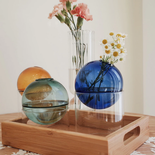 Mini Spherical Crystal Vase