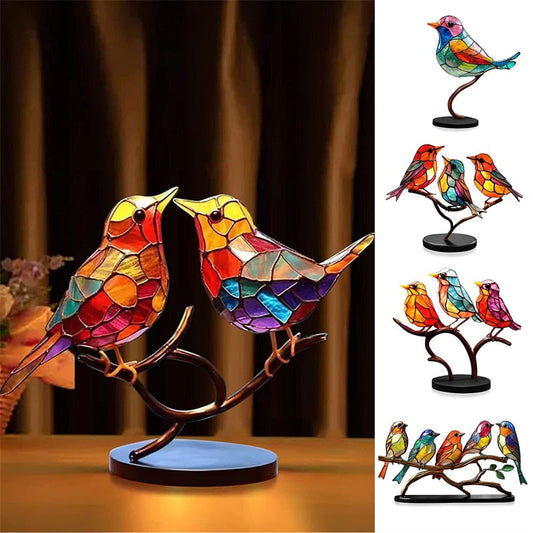 Birds On Branch Ornament