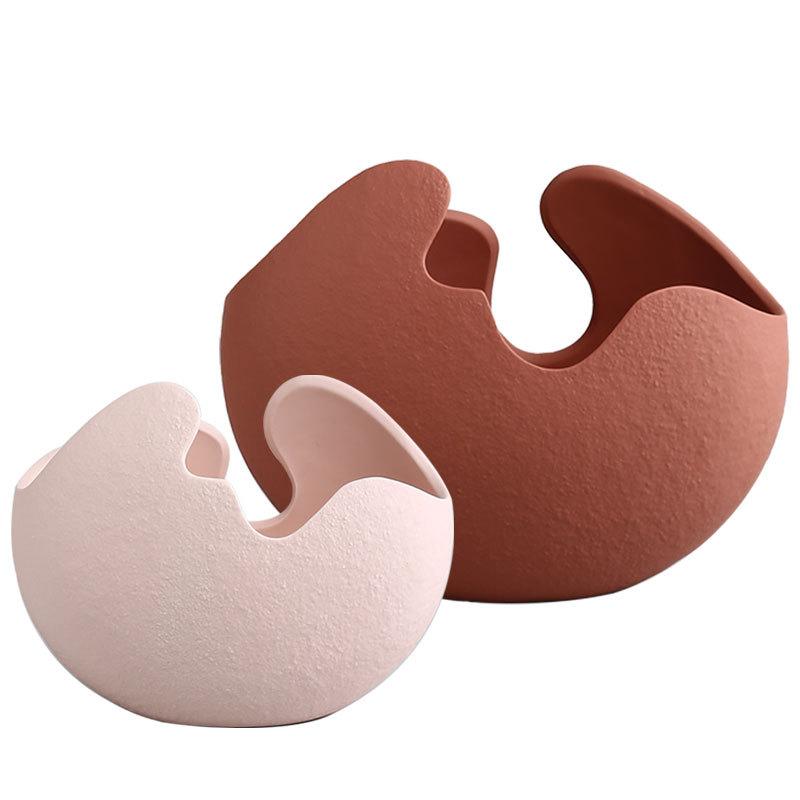 Eggshell Contemporary Eggshell Planter Vase