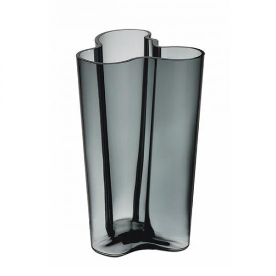 Abstract Scandinavian Crystal Vase - Abstract Waves